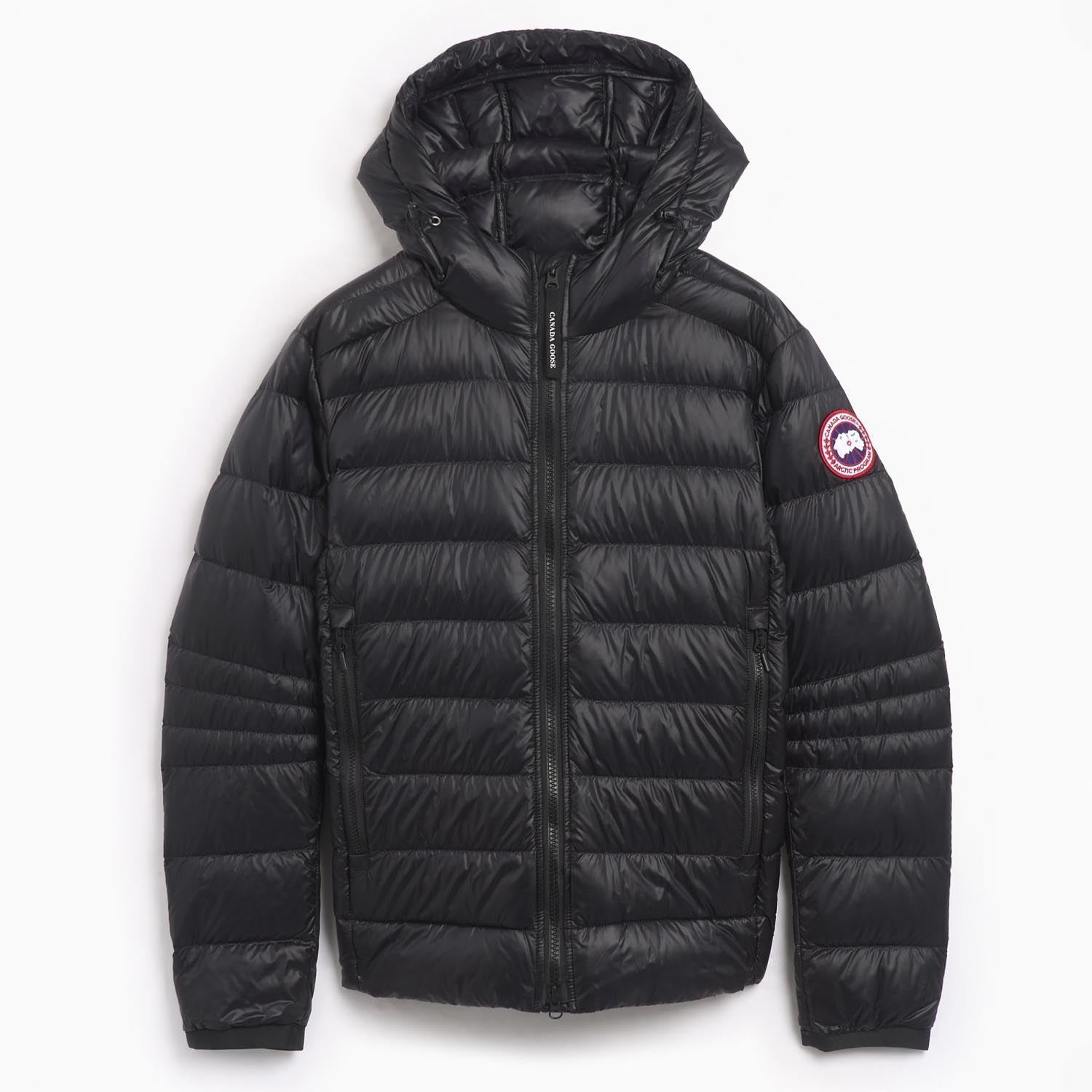 EDIFICEウール混本牛革切替ダウンベスト濃グレー黒48新品同様 Пуховик Canada Goose Crofton Hoody 2227M — купити в Україні