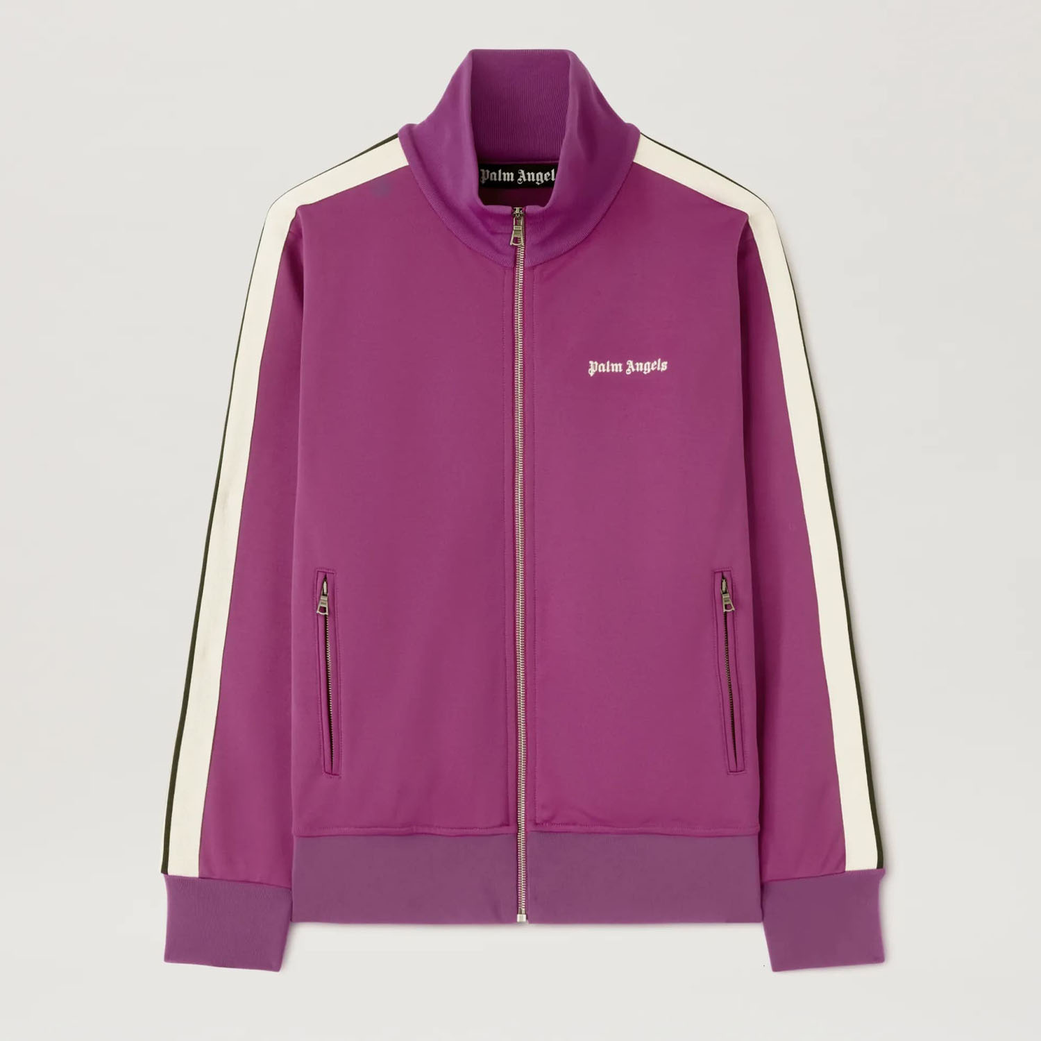 Кардиган Palm Angels Classic Logo Track Jacket Purple Off White